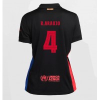 Camisa de Futebol Barcelona Ronald Araujo #4 Equipamento Secundário Mulheres 2024-25 Manga Curta